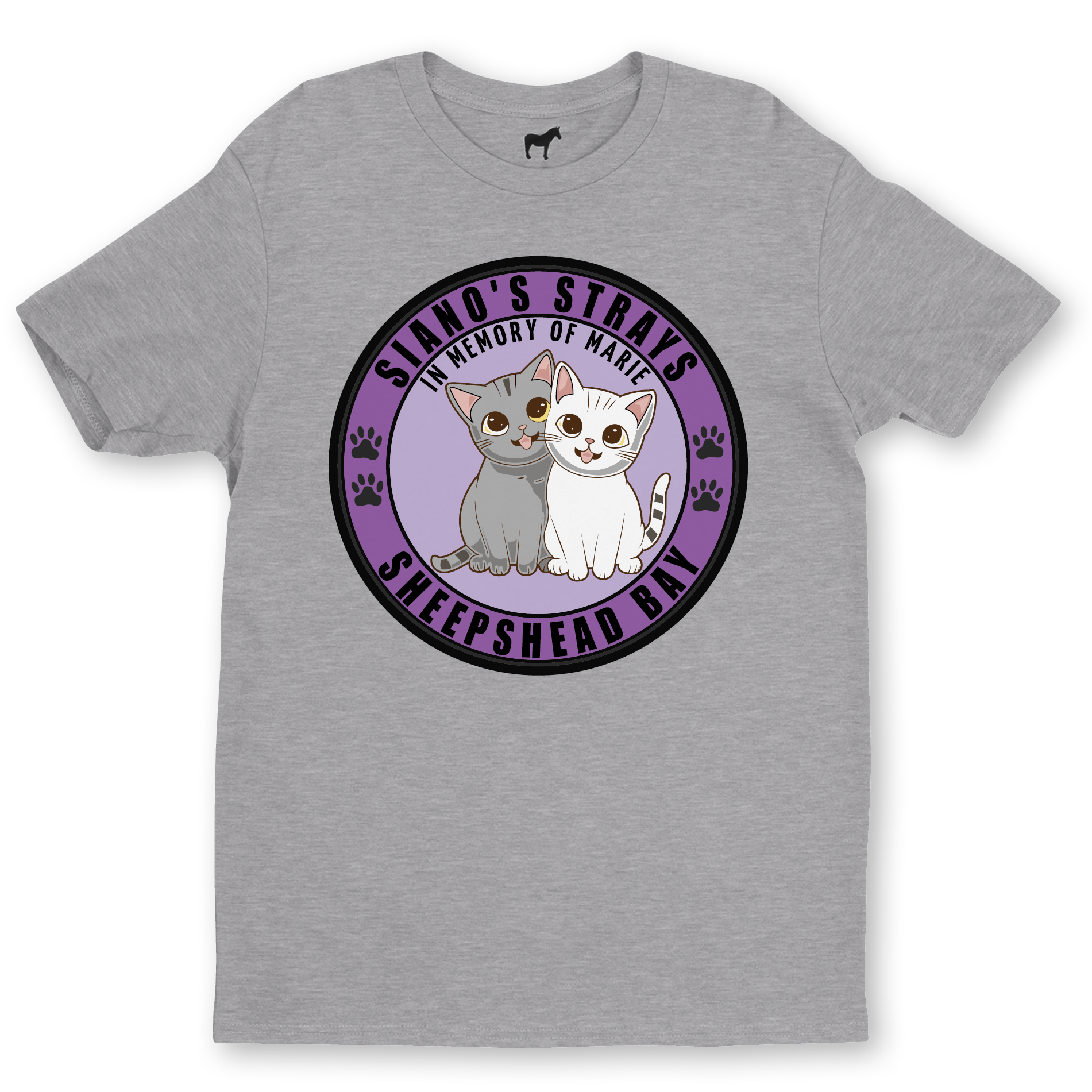 Siano's Strays T-Shirt (Gray)